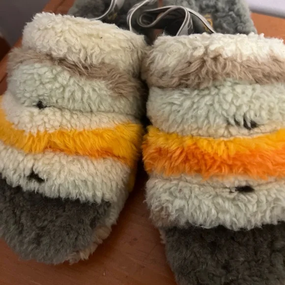 UGG Fluff Yeah Slide Cali Collage
Sheepskin Sandals Womens Sz 10
Elastic Strap - Picture 9 of 9